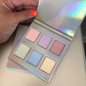 Naked Cosmetics Holographic Highlighter palette.